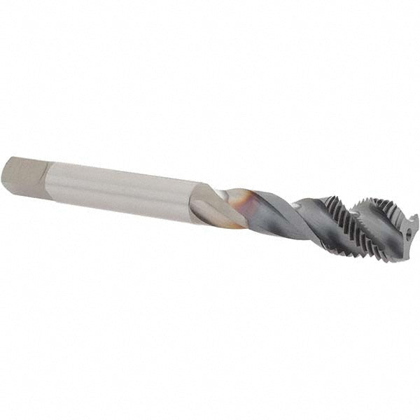 OSG 1650503408 Spiral Flute Tap 1/2-20 UNF, 3 Flutes, Modified Bottoming, 2B Class of Fit, Powdered Metal, TICN Coated