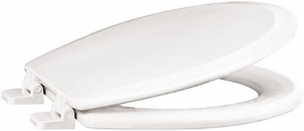 CENTOCO 700-001 16-1/4 Inch Long, 1-3/4 Inch Inside Width, Polypropylene and Wood Plastic Composite, Regular, Closed Front with Cover, Toilet Seat
