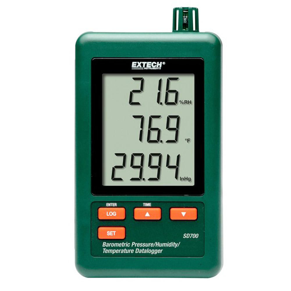 Extech SD700 32 to 122&degF, 10 to 90% Humidity Range, Temp, Pressure Recorder