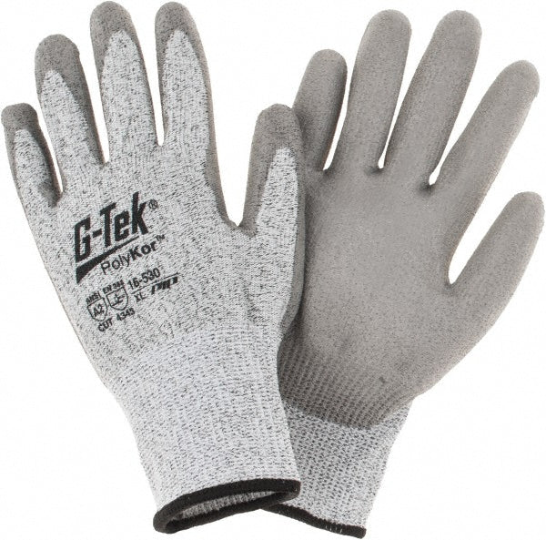 PIP 16-530/XL Cut, Puncture & Abrasion-Resistant Gloves G-TekÂ® 16-530, Size X-Large, ANSI Cut A3, ANSI Puncture 3, Polyurethane, PolyKor