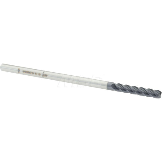 Accupro 93028918 Corner Radius End Mill 3/16" Dia, 1" LOC, 0.03" Radius, 4 Flutes, Solid Carbide