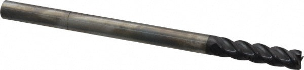 Accupro 93029296 Corner Radius End Mill 3/8" Dia, 1-1/2" LOC, 0.03" Radius, 4 Flutes, Solid Carbide