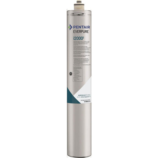 Pentair Everpure EV961222 Cartridge Filters Filter Type Filter Cartridge Scale Inhibitor Cartridge  Length (Inch) 20-3/4  Outside Diameter (Inch) 3-1/4  Micron Rating 0.5  Construction Pleated  Material Carbon Phosphate