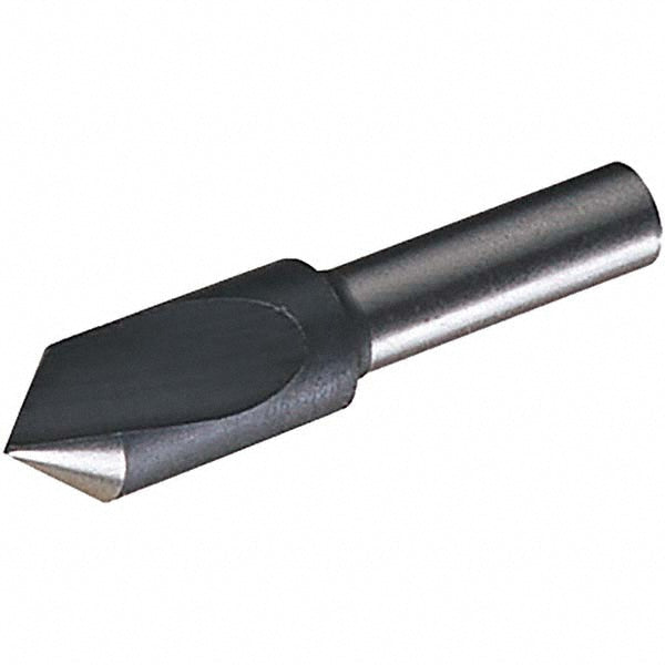 Chicago-Latrobe 56744 Countersink 3/4" Head Dia, 82.00 deg Included Angle, 1 Flute, High-Speed Steel, Right Hand Cut