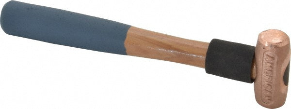 American Hammer AM08BZWG Non-Marring Hammer 8 oz, 1" Face Dia, Bronze Head