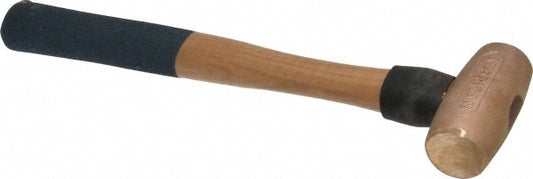 American Hammer AM2BZWG Non-Marring Hammer 2 lb, 1-3/8" Face Dia, Bronze Head