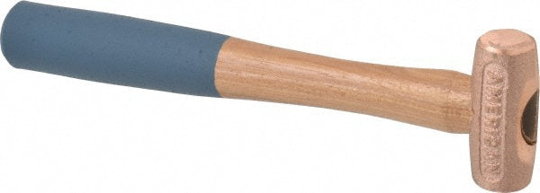American Hammer AM08CUWG Dead Blow Hammer 0.5 lb Head, 1" Face Dia, Copper Head