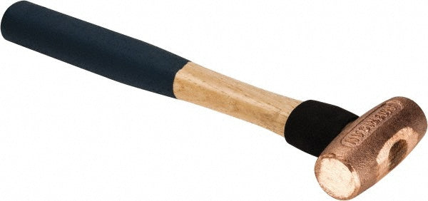 American Hammer AM1.5CUWG Dead Blow Hammer 1.5 lb Head, 1-3/8" Face Dia, Copper Head