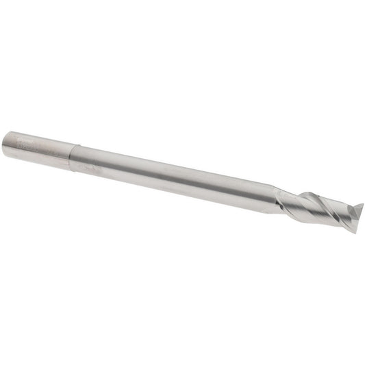 Accupro 93162733 Square End Mill 7/16" Dia, 1" LOC, 2 Flutes, Solid Carbide