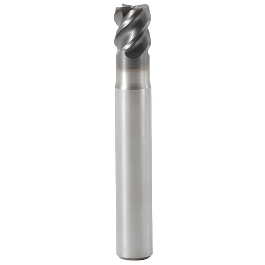 Seco 02462690 Corner Chamfer End Mill 8.00 mm Dia, 8.00 mm LOC, 4 Flute, 0.16 mm Chamfer Width, Solid Carbide