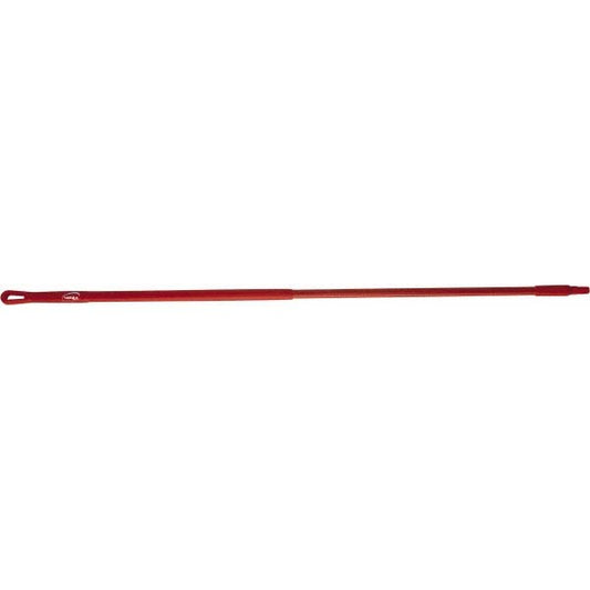 Vikan 29384 Fiberglass Handle, 1.2", 59.4", Red