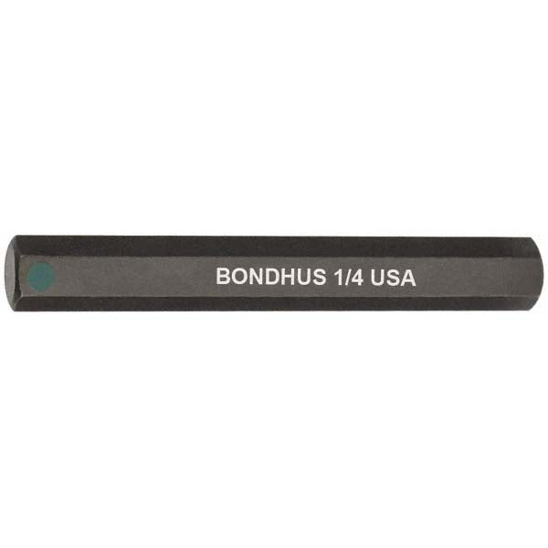 Bondhus 33212 1/4" Hex Drive Bit