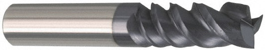 Accupro 95168719 Square End Mill 1" Dia, 2" LOC, 3 Flutes, Solid Carbide