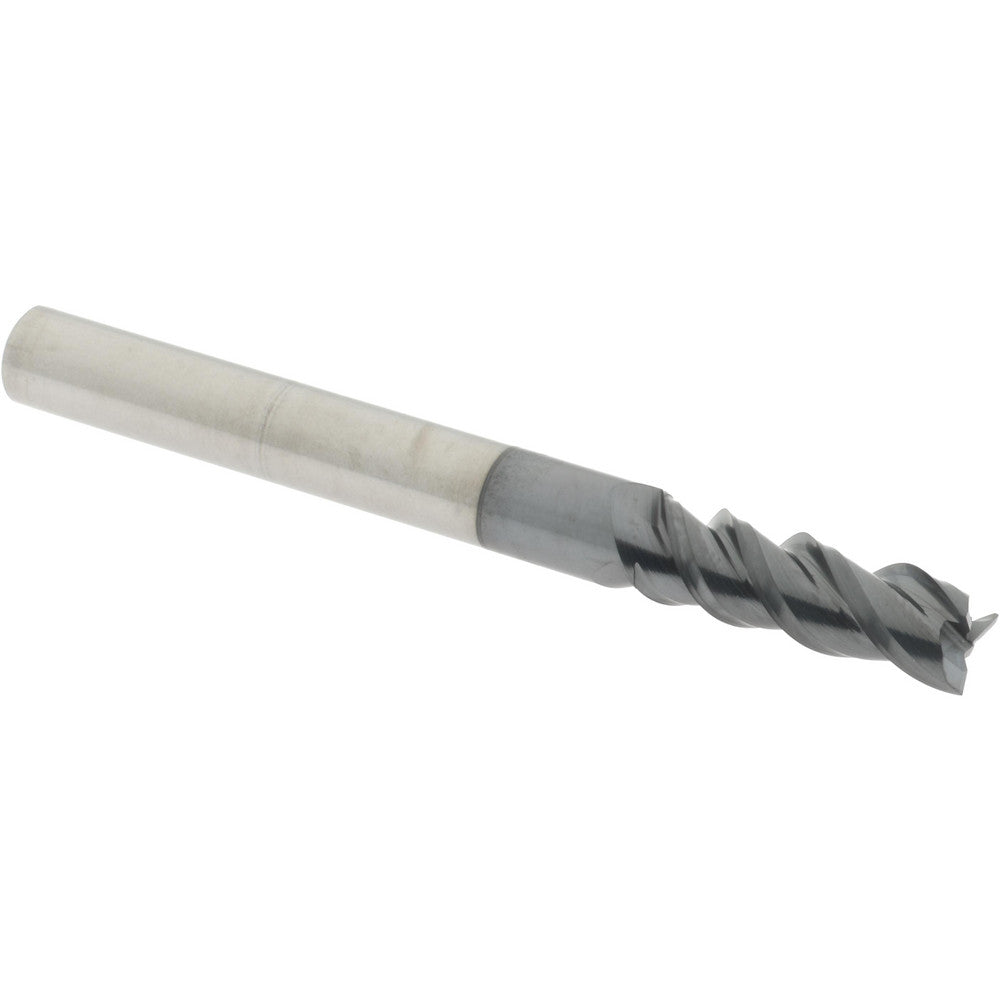 Accupro 95168297 Square End Mill 1/4" Dia, 3/4" LOC, 3 Flutes, Solid Carbide