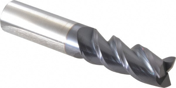 Accupro 95168340 Square End Mill 5/8" Dia, 1-5/8" LOC, 3 Flutes, Solid Carbide