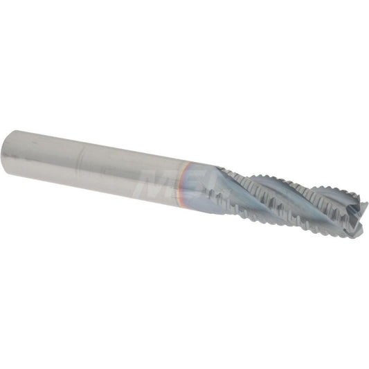 Accupro 2500073 Roughing End Mill 5/16" Dia, 4 Flutes, Single End, Solid Carbide