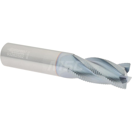 Accupro 2500113 Roughing End Mill 3/4" Dia, 4 Flutes, Single End, Solid Carbide