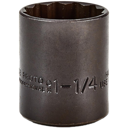 Proto J5440B Hand Socket 1-1/4" Socket, 12-Point