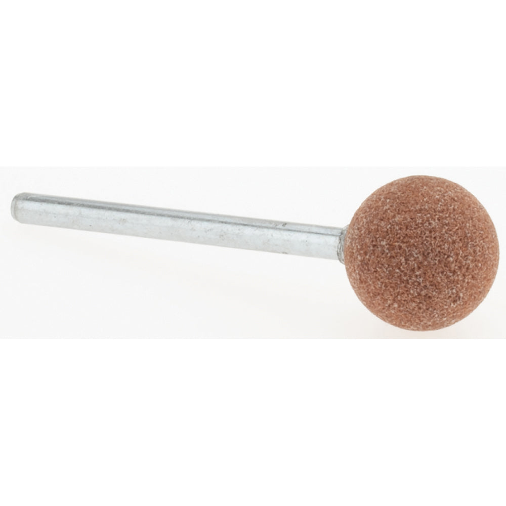Norton 61463624468 Mounted Point 1/2" Thick, 1/8" Shank Dia, B121, Medium Fine