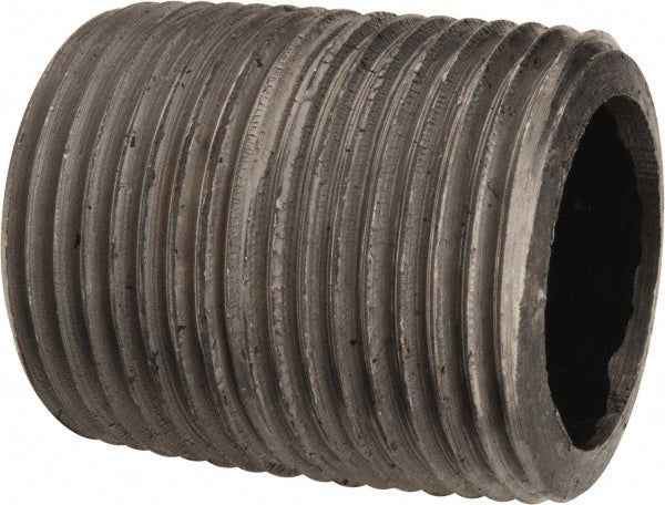 Value Collection 585-001XSBC Black Pipe Nipple 1" Dia, Schedule 80