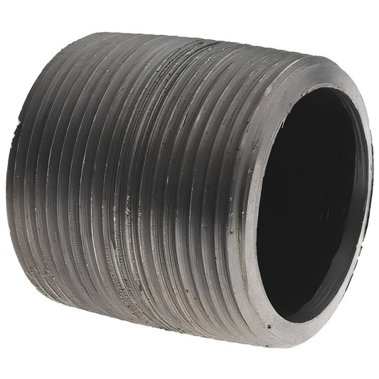 Value Collection 587-001XSBC Black Pipe Nipple 1-1/2" Dia, Schedule 80