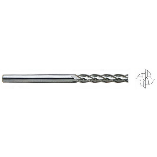 YG-1 55598TF Square End Mill 3/4" Dia, 3" LOC, 4 Flute, Solid Carbide