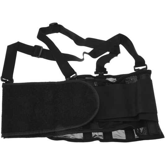 PRO-SAFE 7190-01P Back Support Belt with Shoulder Straps, Small, 32 to 36" Waist, 8" Belt Width