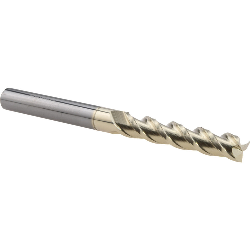 ProMax 109-01636 Square End Mill 1/4'' Dia, 1-1/4'' LOC, 1/4'' Shank Dia, 3'' OAL, 3 Flutes, Solid Carbide