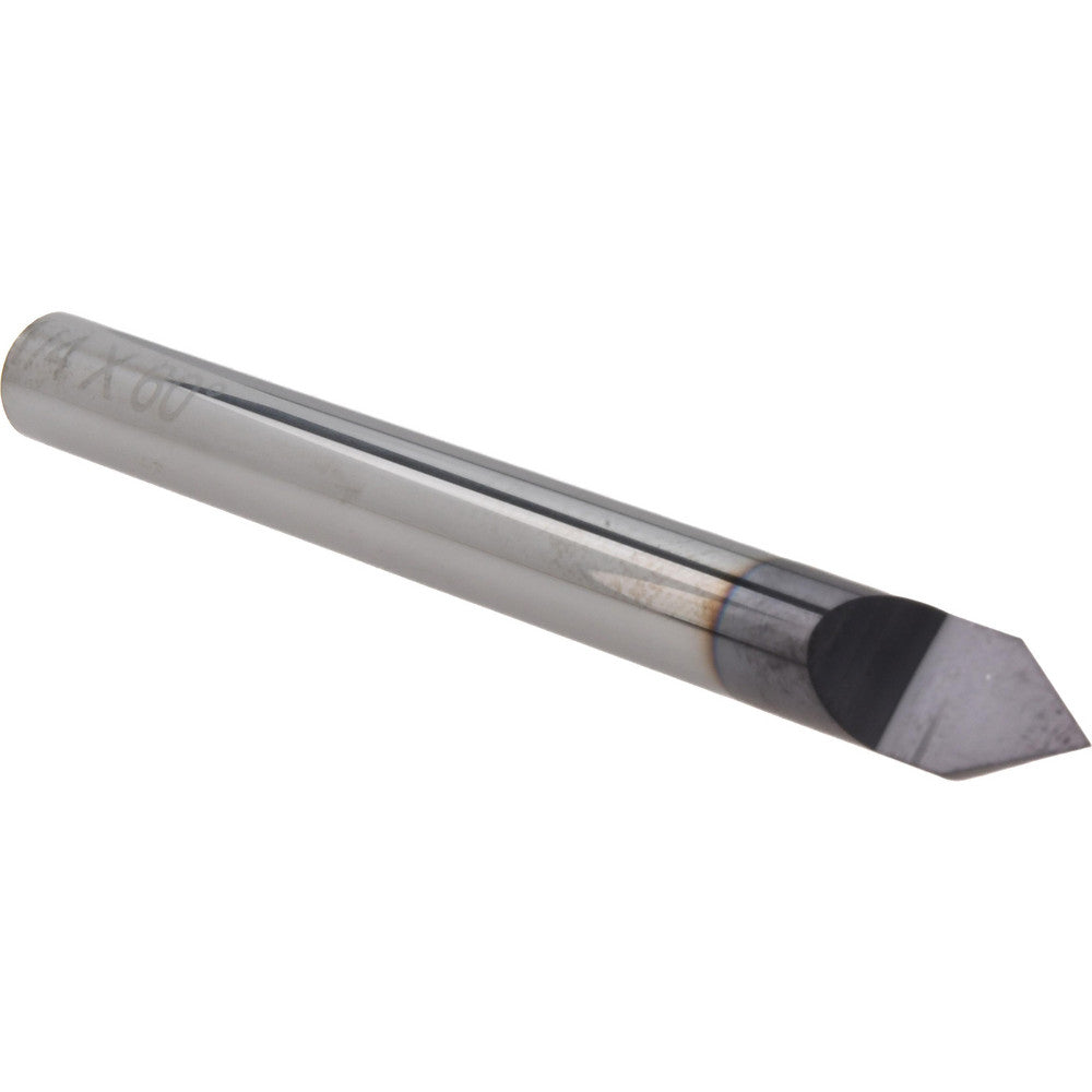 Harvey Tool 30030-C3 Engraving Cutter 60 &deg, 1/4" Dia, Pointed, Solid Carbide