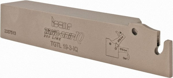 Iscar 2301853 Indexable Cutoff Toolholder 1.75" Max Workpiece Dia, 0.11" Min Insert Width, Left Hand