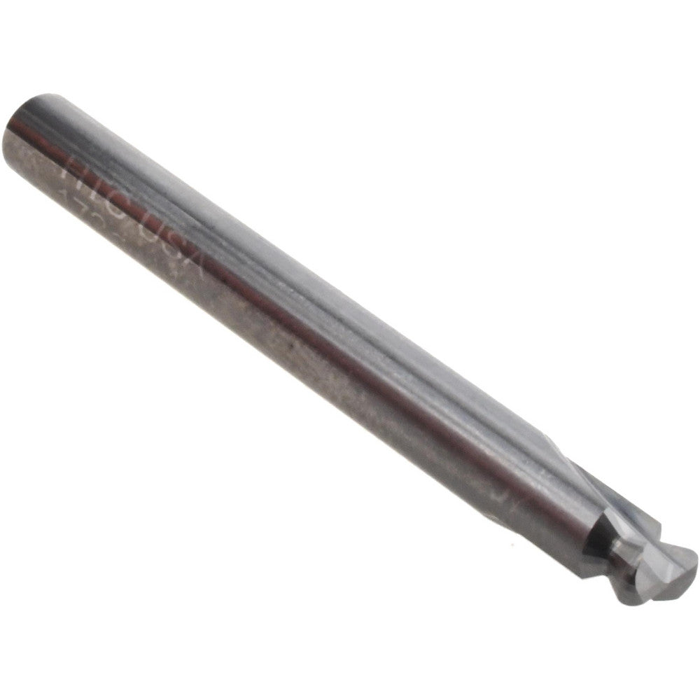 Harvey Tool 23821 Dovetail Cutter 48 &deg, 11/64" Cut Dia, 0.103" Cut Width, Solid Carbide