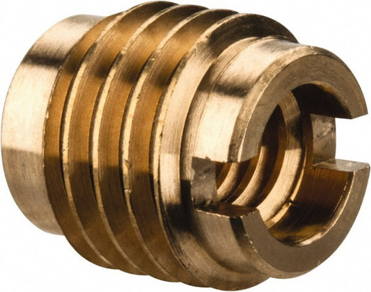 E-Z LOK 400-4 1/4-20, Brass Knife Insert