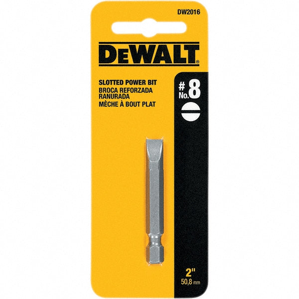 DeWALT DW2016 Power Screwdriver Bit Slotted Bit