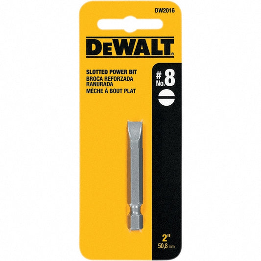 DeWALT DW2016 Power Screwdriver Bit Slotted Bit