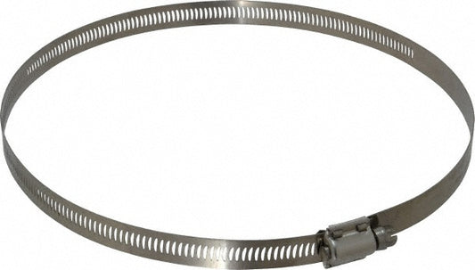 EVER-TITE Coupling Products 3WGB128 Worm Gear Clamp SAE 128, 2-1/2 to 8-1/2" Dia, Stainless Steel Band