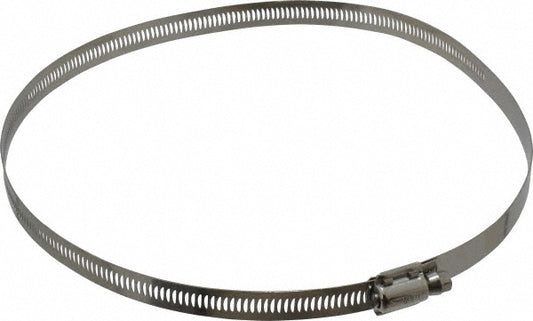 EVER-TITE Coupling Products 3WGB140 Worm Gear Clamp SAE 140, 2-1/2 to 9-1/4" Dia, Stainless Steel Band