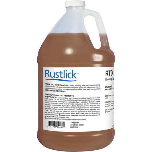 Rustlick 69001 Cutting & Tapping Fluid RustlickÂ® Rustlick, Liquid, 1 gal Bottle