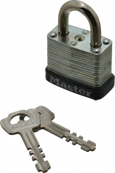 Master Lock 105KA-48 Padlock Steel, Keyed Alike, 1-1/8" Wide