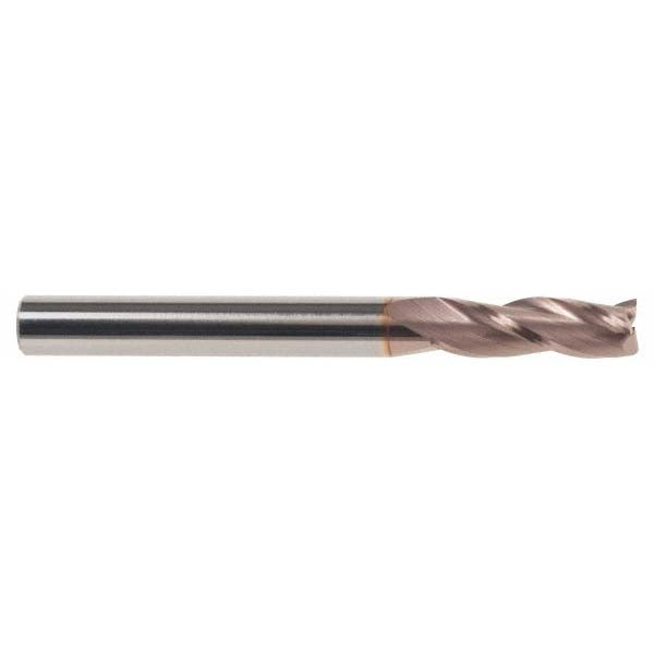 Kyocera SGS Precision Tools 30776 Square End Mill 3/32" Dia, 9/32" LOC, 3 Flute, Solid Carbide