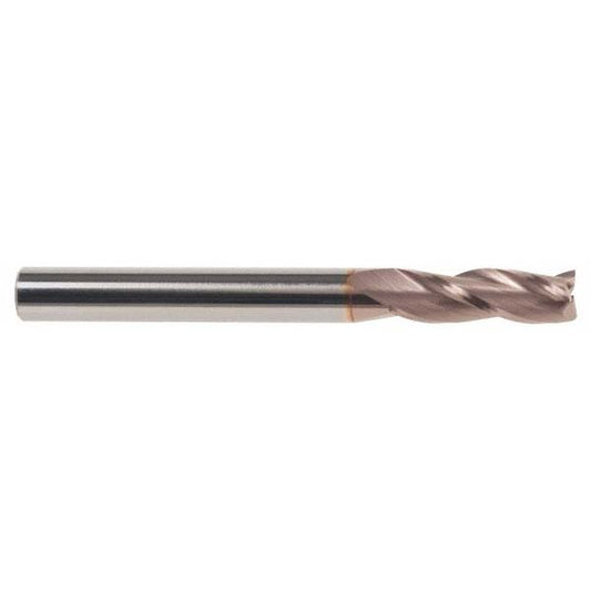 Kyocera SGS Precision Tools 30776 Square End Mill 3/32" Dia, 9/32" LOC, 3 Flute, Solid Carbide