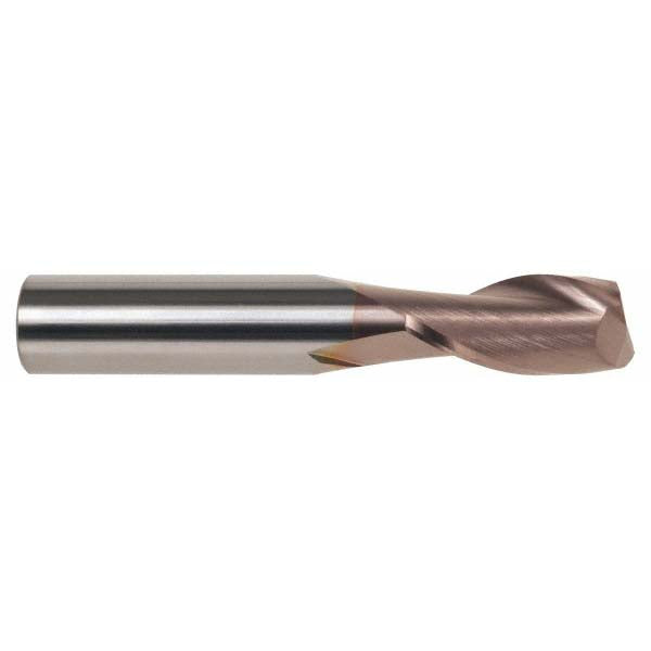 Kyocera SGS Precision Tools 39531 Square End Mill 1/4" Dia, 3/4" LOC, 2 Flute, Solid Carbide