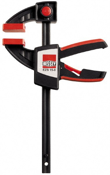 Bessey EZS45-8 Bar Clamp 18" Capacity, 3-1/2" Throat Depth, 445 lb Clamp Pressure, 22" OAL