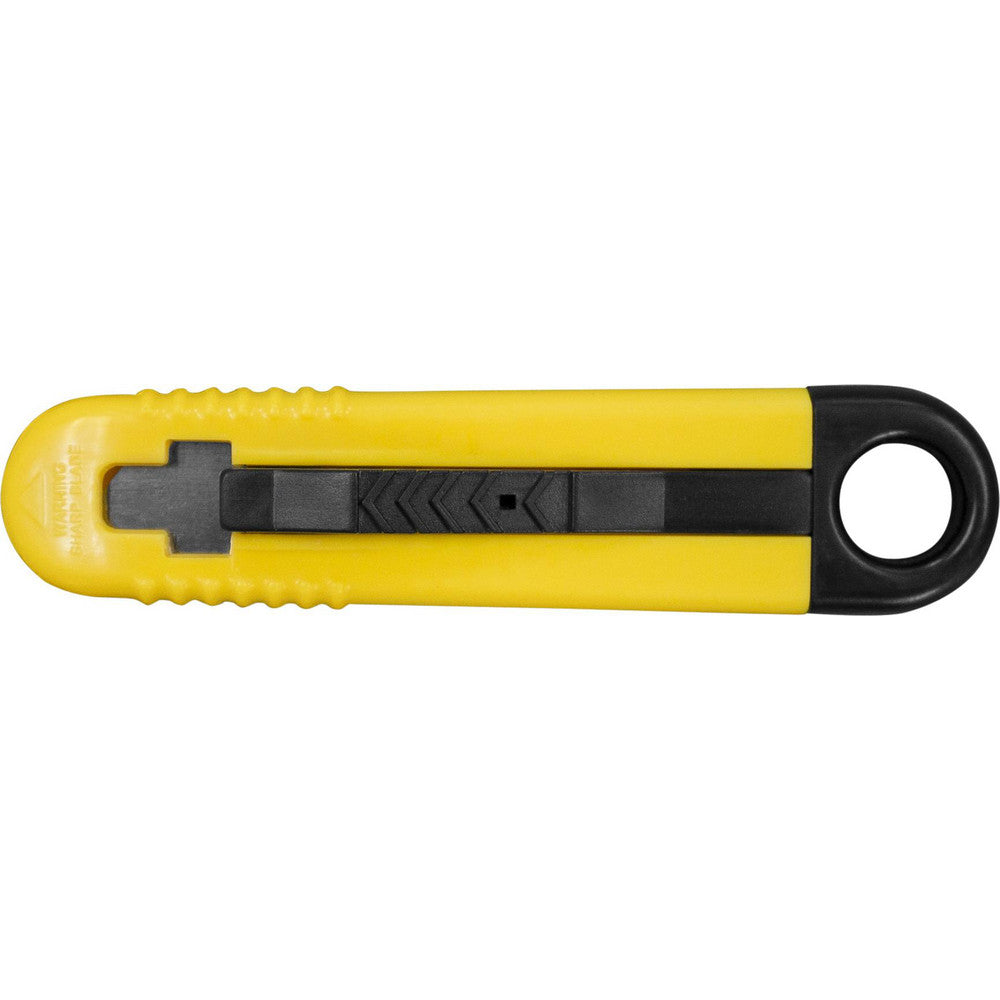 ICT SC152 Utility Knives, Snap Blades & Box Cutters Type Retracting Safety knife  Blade Type Auto-Retracting Utility  Handle Material ABS  Blade Material Carbon Steel  Blade Length (Decimal Inch) 2.4400  Handle Length (Inch) 5.0000