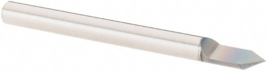 Scientific Cutting Tools, Inc. EN125-60A Engraving Cutter 60 &deg, 0.005" Dia, 0.005" Tip Dia, Conical Point, Solid Carbide