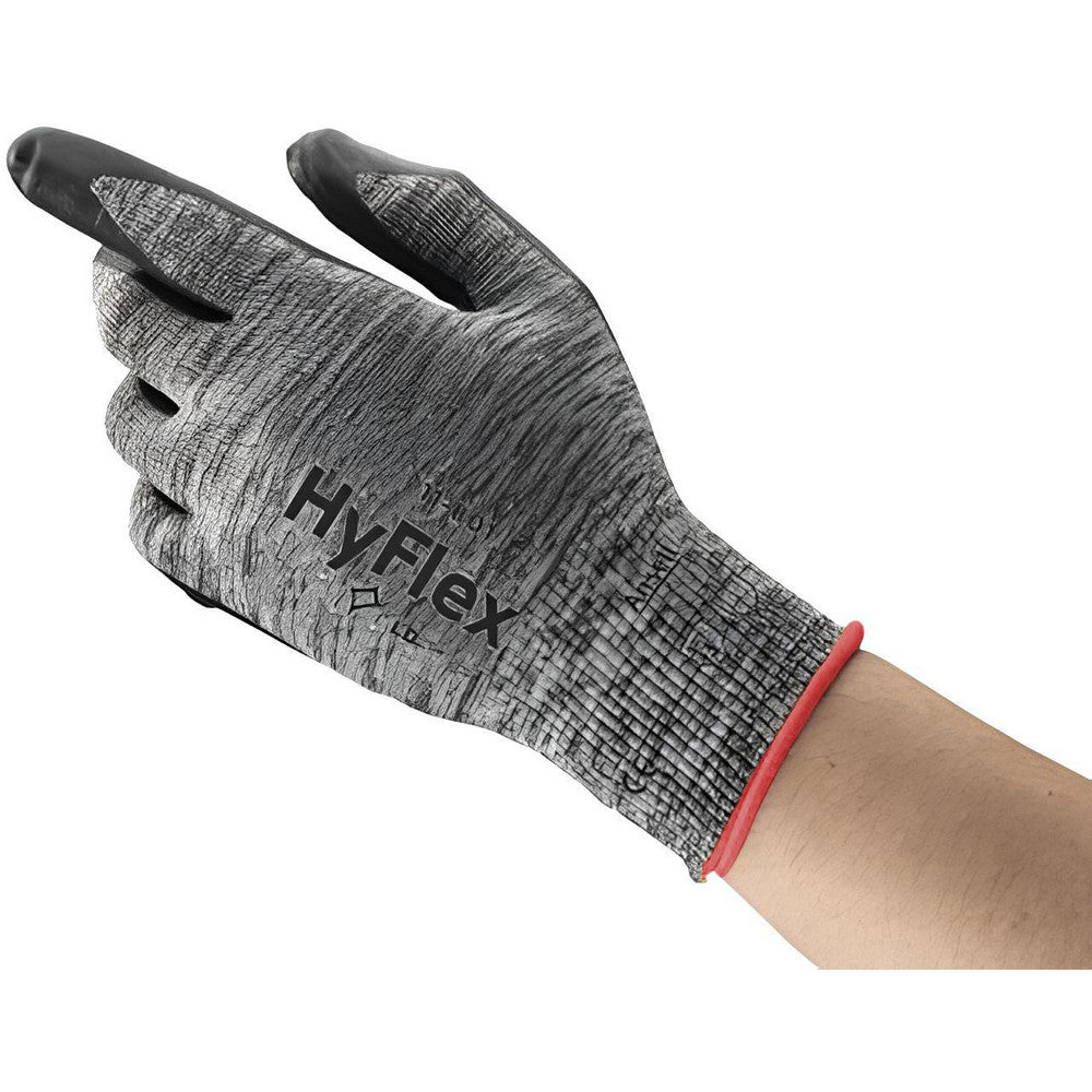 Ansell 205673 Series 11-801 General Purpose Work Gloves Small, Nitrile-Coated Nylon
