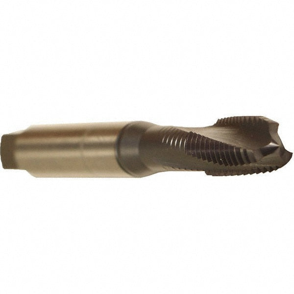 Emuge BU35J411.5044 Spiral Flute Tap 5/16-24 UNF, 3 Flutes, Modified Bottoming, 3BX Class of Fit, Cobalt, TICN Coated