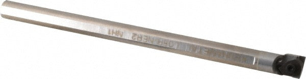 Kennametal 3331091 Indexable Boring Bar L08R-NER2, 0.73" Min Bore Dia, Right Hand Cut, 1/2" Shank Dia, Heavy Metal