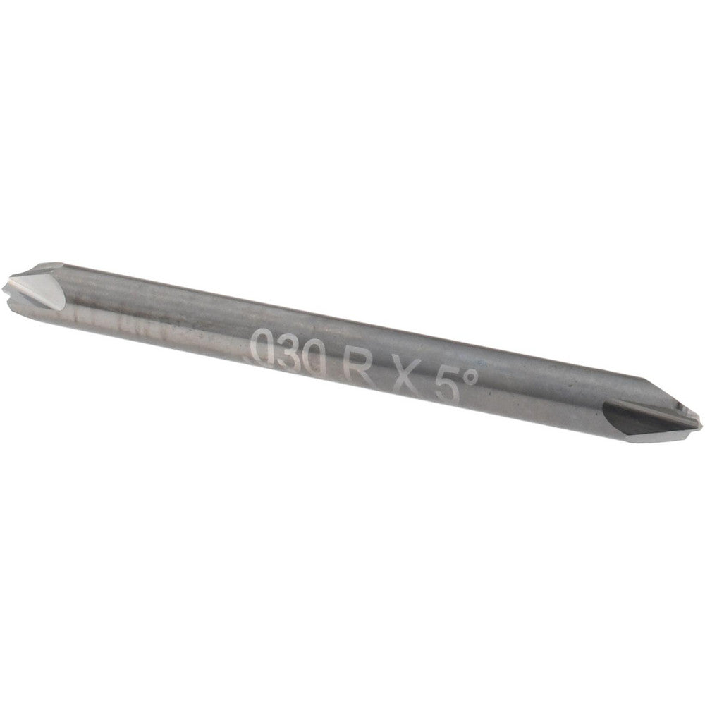 Harvey Tool 17030 Corner Rounding End Mill 0.03 mm Radius, 1/8" Dia, 2 Flutes, Solid Carbide
