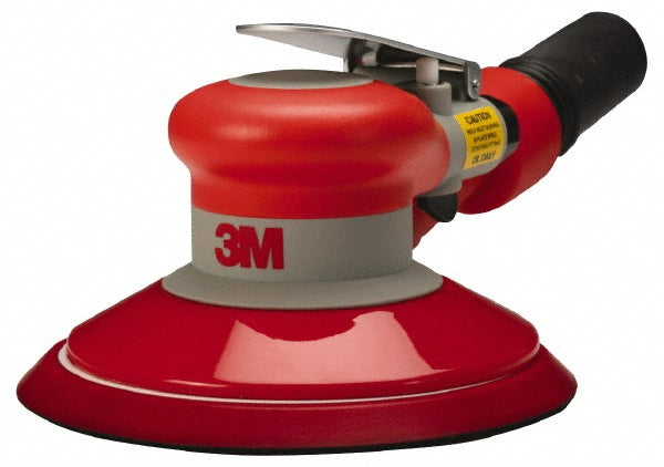 3M 7100138308 Air Orbital Sander Round, 6" Pad, 12,000 OPM