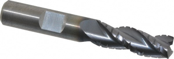 Kennametal 4048684 Corner Radius End Mill 3/8" Dia, 1" LOC, 0.02" Radius, 3 Flutes, Solid Carbide